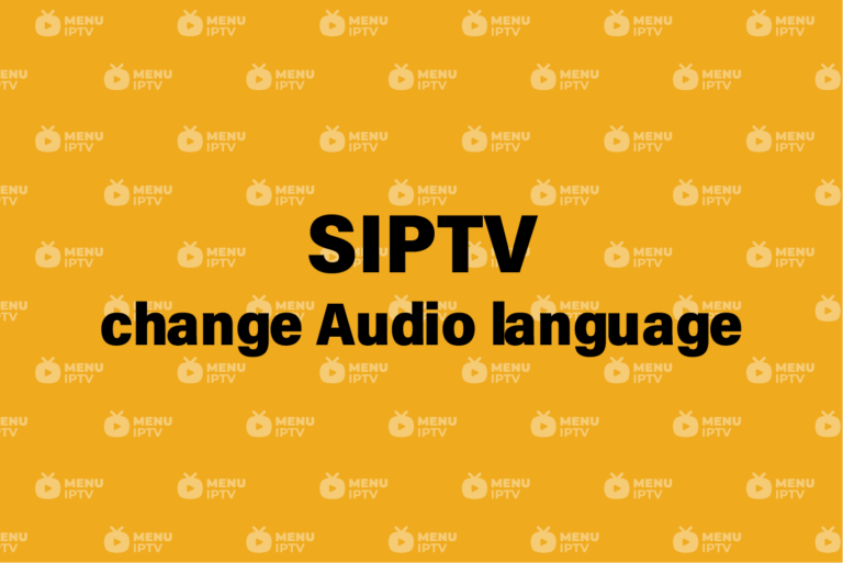 How to change channel’s audio on SIPTV-81